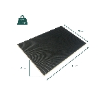 Fiche technique du plateau d'équilibre rectangulaire, 45 x 30 x 6 cm, charge maximale 200 kg - réf.