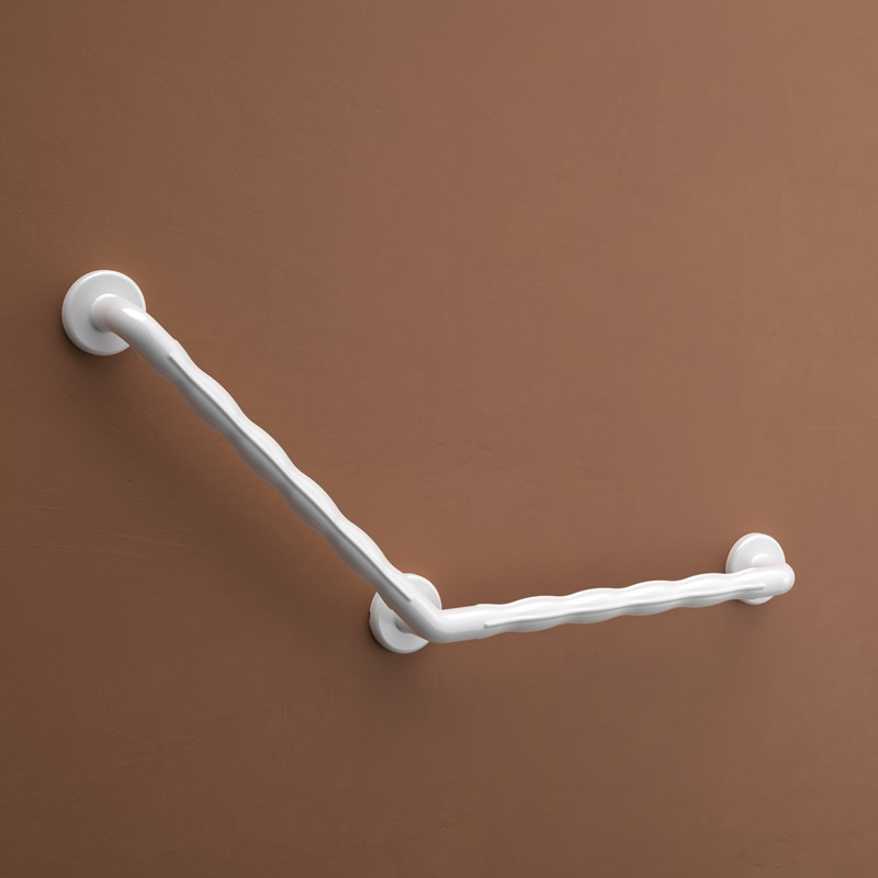 Barre de relevement grip simple a poser pour salle de bain