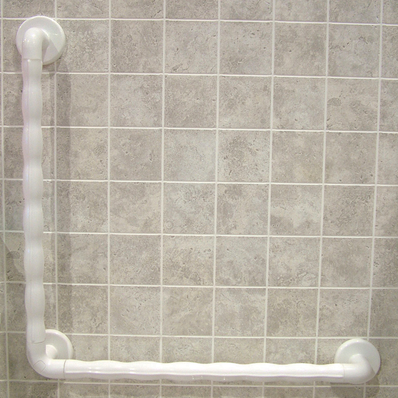 Barre d'appui spécial douche Grip blanc ambiance