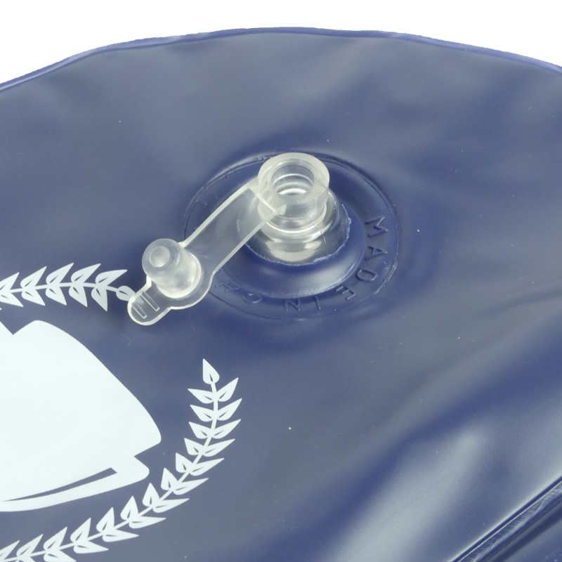 Bac à shampoing gonflable détail valve