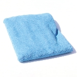 Housse éponge bleu aqua