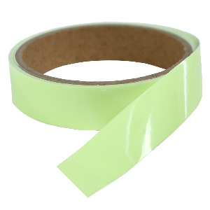 Rouleau adhésif luminescent