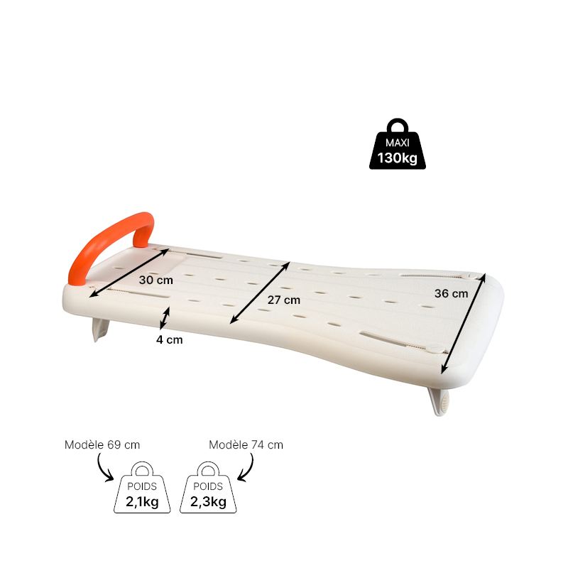 Planche de bain Fresh