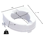 Quelles sont les dimensions de la réhausse WC Ibiza