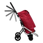 Deambulateur-caddie-Go-Up-rouge-4-roues-avec-porte-main-reglable-828002ROUGE