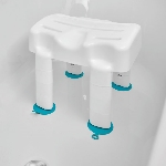 Siège de bain fixable avec hauteur réglable