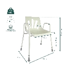 Chaise de douche englobante