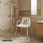 Chaise de douche englobante