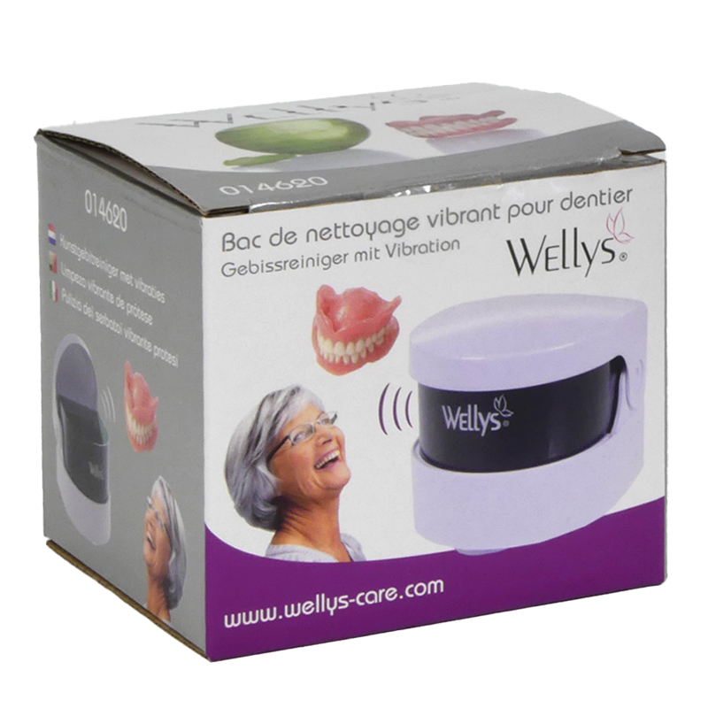 Bac nettoyant pour dentier packaging