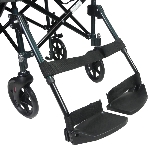 Fauteuil de transfert Travelite détail sangle pour mollet