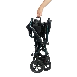 Fauteuil de transfert Travelite plié