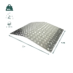 Fiche technique et dimensions de la rampe de seuil - réf. 826136