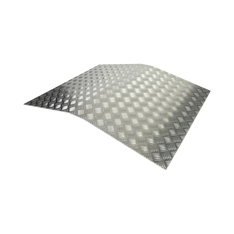 Rampe de seuil en aluminium à damier - réf. 826136