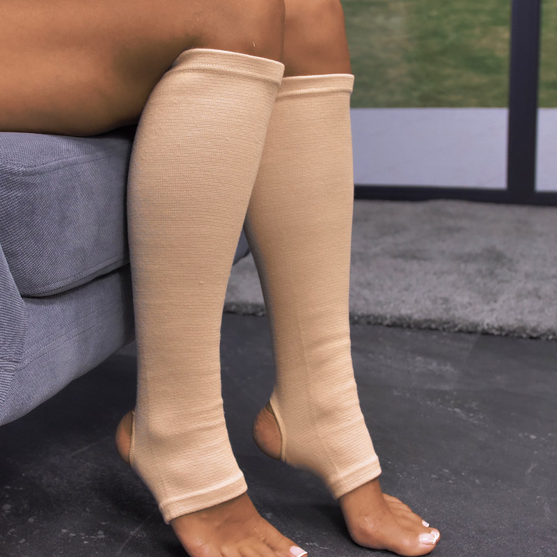 Mi-bas jambes légères porté
