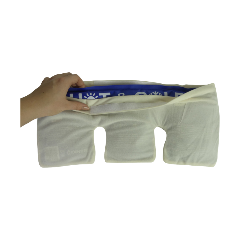 Compresse chaude et froide idéale pour les cervicales avec une housse microfibre incluse