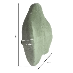 Dimensions du dossier Confort Plus Végélya : 54 x 43 cm, épaisseur 3 à 9 cm