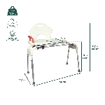 Fiche technique et dimensions du fauteuil d'accès Slide - réf. 812082