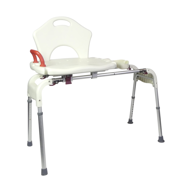 Fauteuil d'accès Slide pour baignoire, vue de face avec accoudoir amovible - réf. 812082