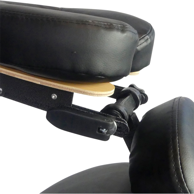 Fiche technique et dimensions de la chaise de massage pliante KinChair - réf. 827015