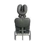 Chaise de massage pliante KinChair repliée, vue arrière - réf. 827015