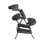 Chaise de massage pliante KinChair, vue 3/4 autre angle - réf. 827015