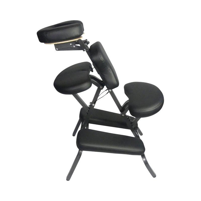 Chaise de massage pliante KinChair, vue 3/4 autre angle - réf. 827015
