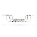 Dimensions de compatibilité du siège de bain suspendu Mayotte, baignoire 66 à 73 cm - réf. 812206