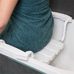 Mayotte suspended bath seat