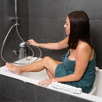 Mayotte suspended bath seat