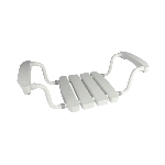 Siège de bain suspendu Mayotte, vue 3/4 face - réf. 812206