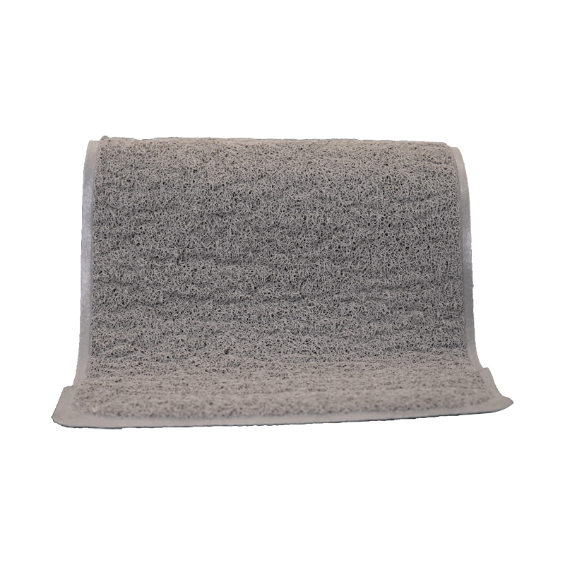Tapis de douche antidérapant gris Antigua