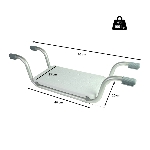 Siège de bain suspendu Zanzibar dimensions