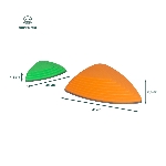 Fiche technique et dimensions des pierres de rivière - réf. 405055