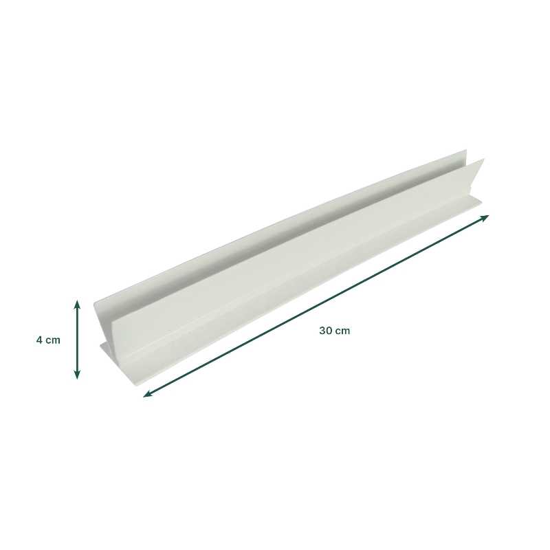 Fiche technique et dimensions du support de cartes incurvé - réf. 851013