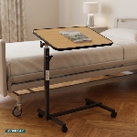 Table de lit Simplex installée au-dessus d'un lit médicalisé - réf. 823155