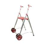 Rollator 2 roues avec poignées anatomiques