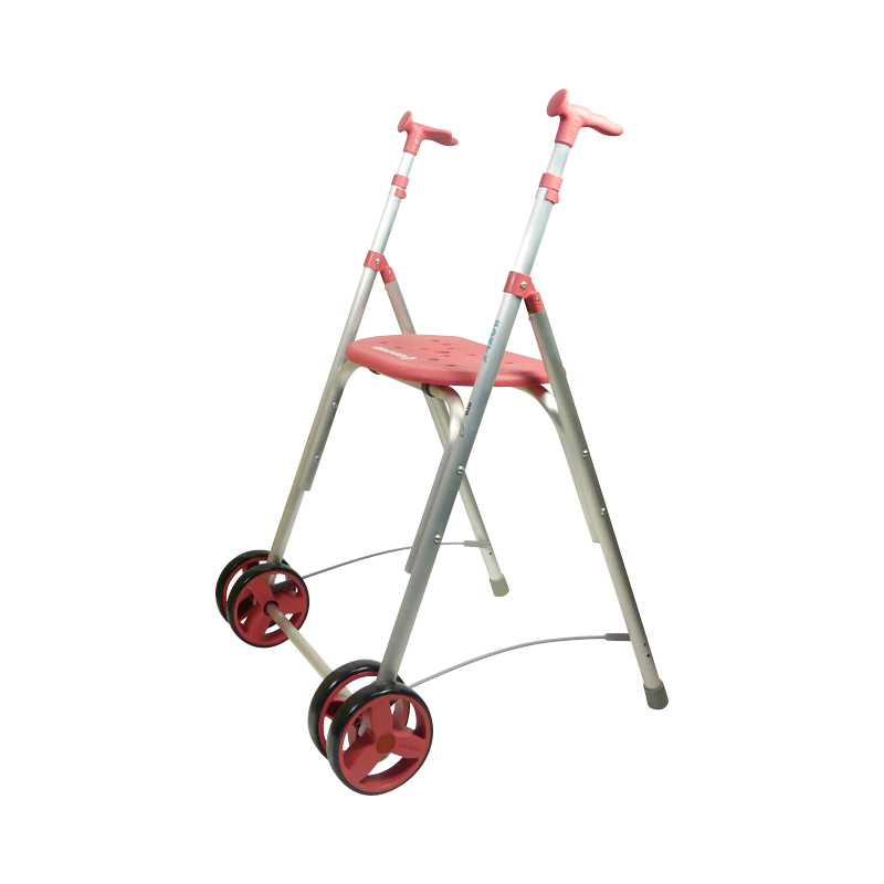 Rollator 2 roues avec poignées anatomiques
