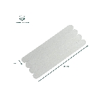 Fiche technique des bandes antidérapantes adhésives anti-moisissures, 20 x 2 cm - réf. 812060