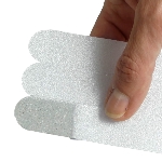 Set of 20 adhesive anti-slip strips