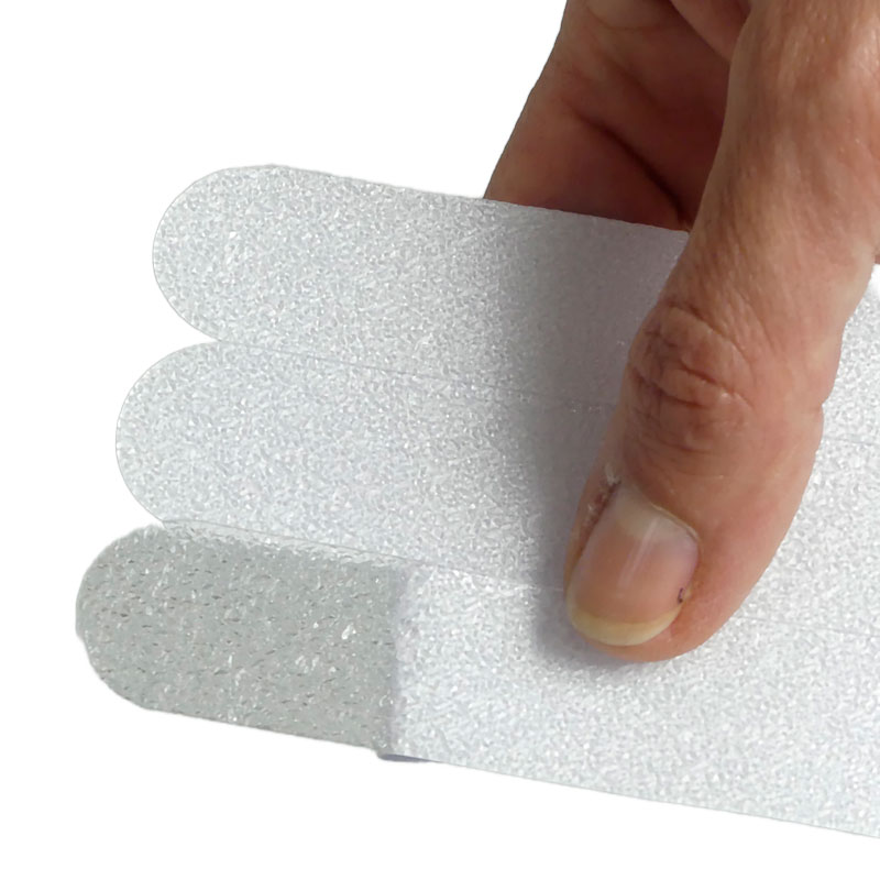 Set of 20 adhesive anti-slip strips