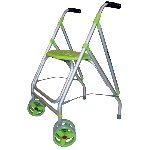déambulateur pliable 2 roues