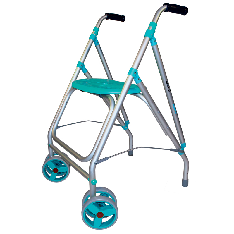 déambulateur 2 roues avec siège