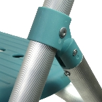 Rollator 2 roues pivotantes Ara-D détail pliable