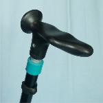 Poignée anatomique du rollator 2 roues Air-On turquoise - réf. 826225TURQUOISE