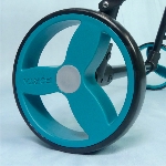 Roue du rollator 2 roues Air-On turquoise - réf. 826225TURQUOISE