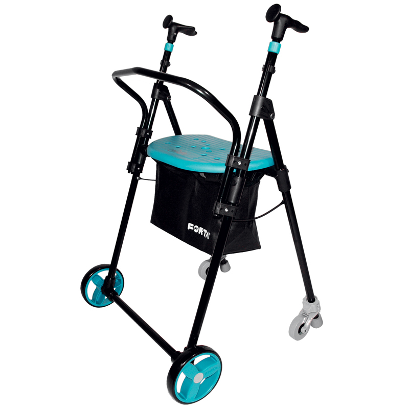Rollator 2 roues Air-On Plus turquoise