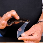 Couteau fourchette pliable et compact