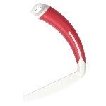 Couteau rouge adapté pour enfants Henro Grip