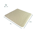 Fiche technique et dimensions du tapis de douche antidérapant - réf. 818003