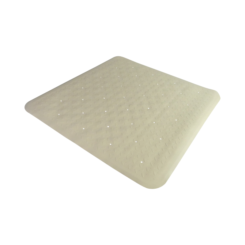 Tapis de douche antidérapant à plat, vue 3/4 - réf. 818003
